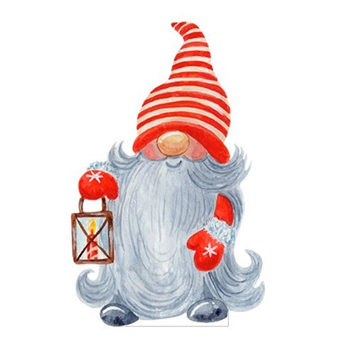 Kırmızı Cüce Ayaklı Pano