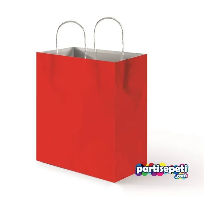 Kırmızı Parti Çantası Büyük
