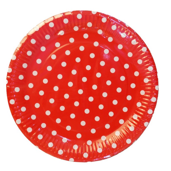 Kırmızı Puanlı Tabak