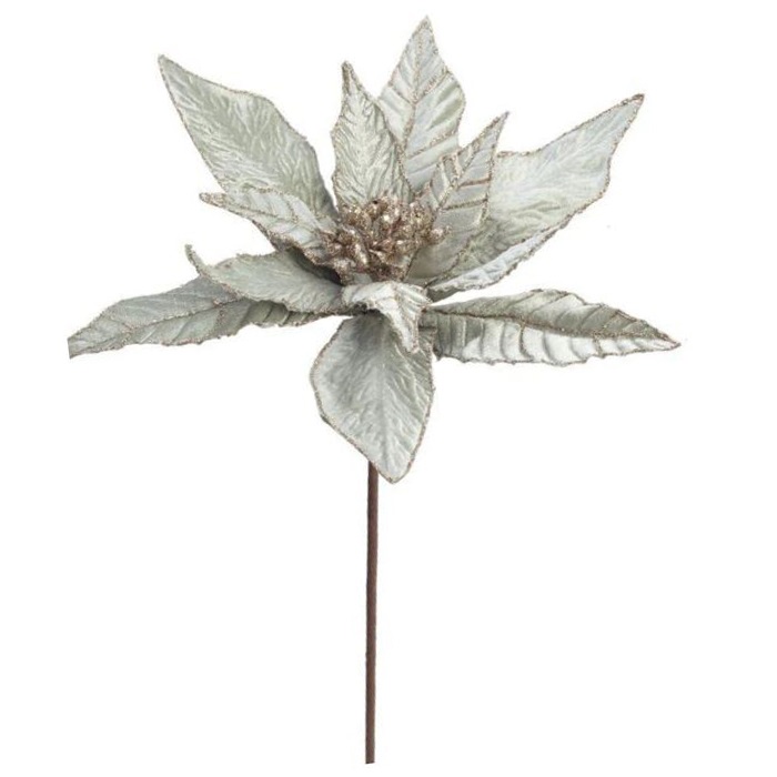 Gümüş Renkli Yapay Ata Çiçeği