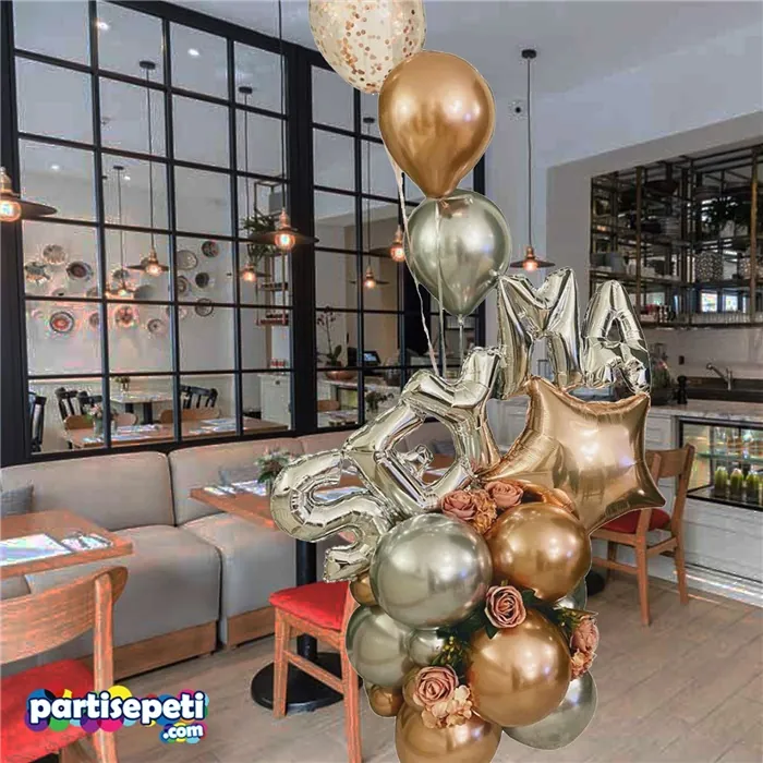 Kişiselleştirilebilir Balon Buket Aranjmanı