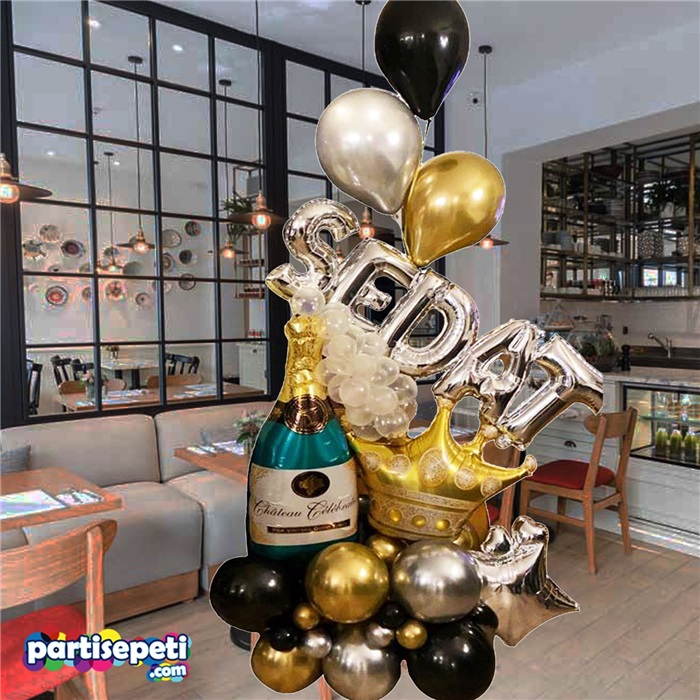 Kişiselleştirilebilir Balon Aranjmanı Modeli