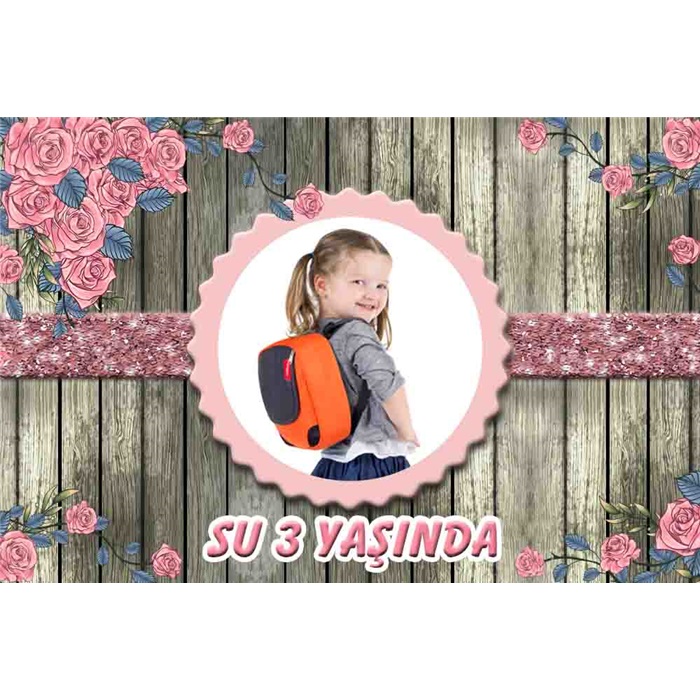 Kişiye Özel Çiçek Temalı Pano