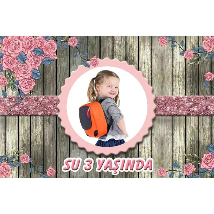 Kişiye Özel Çiçek Temalı Pano
