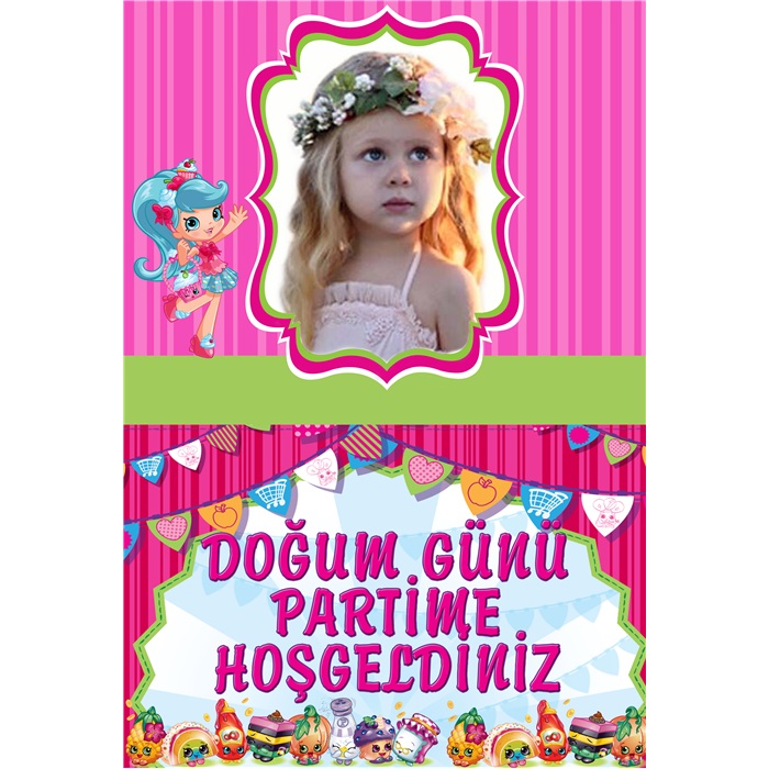 Kişiye Özel Cicibiciler Temalı Ayaklı Pano