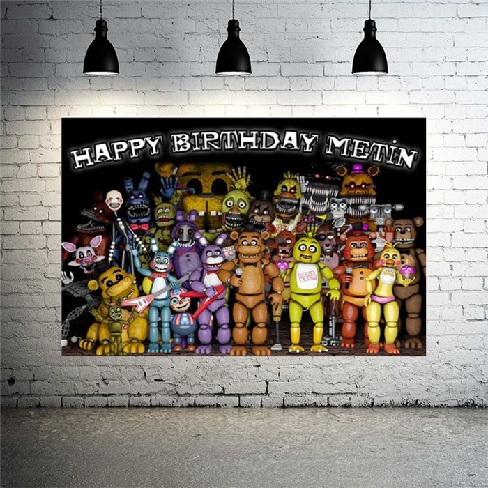 Kişiye Özel Five Nights At Freddy's Afiş