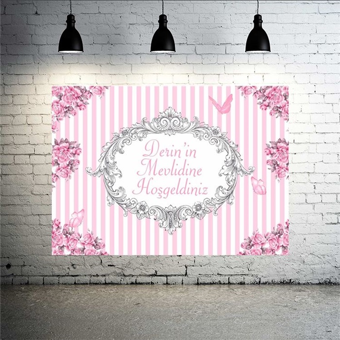 Kişiye Özel Kız Mevlit Afiş