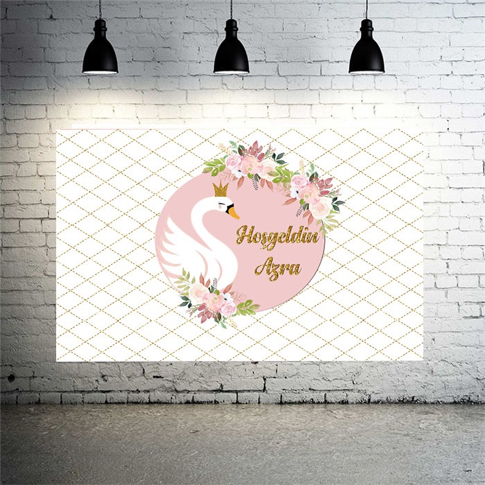 Kuğu Kişiye Özel Temalı Afiş