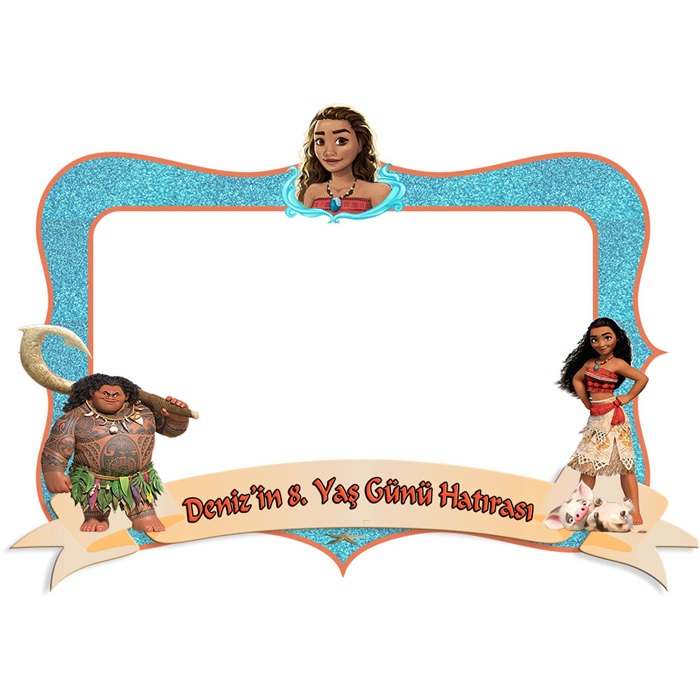 Kişiye Özel Moana Çerçeve