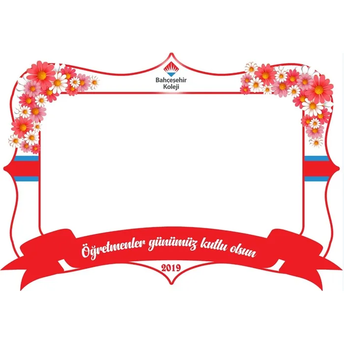 Kişiye Özel Öğretmenler Günü Çerçeve