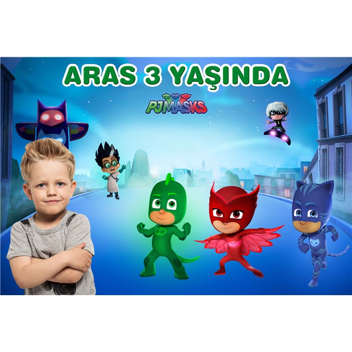 Kişiye Özel Pijamaskeliler Amerikan Servisi