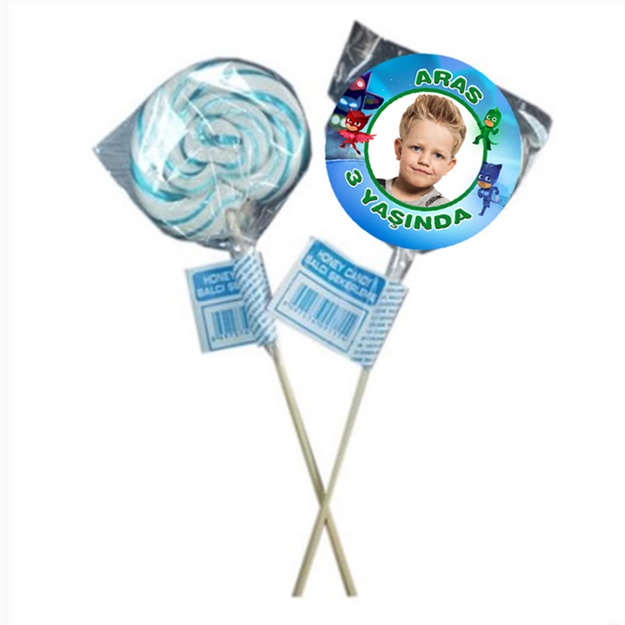 Kişiye Özel Pijamaskeliler Şeker