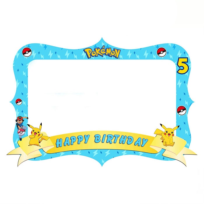 Pokemon Hatıra Fotoğraf Çerçevesi