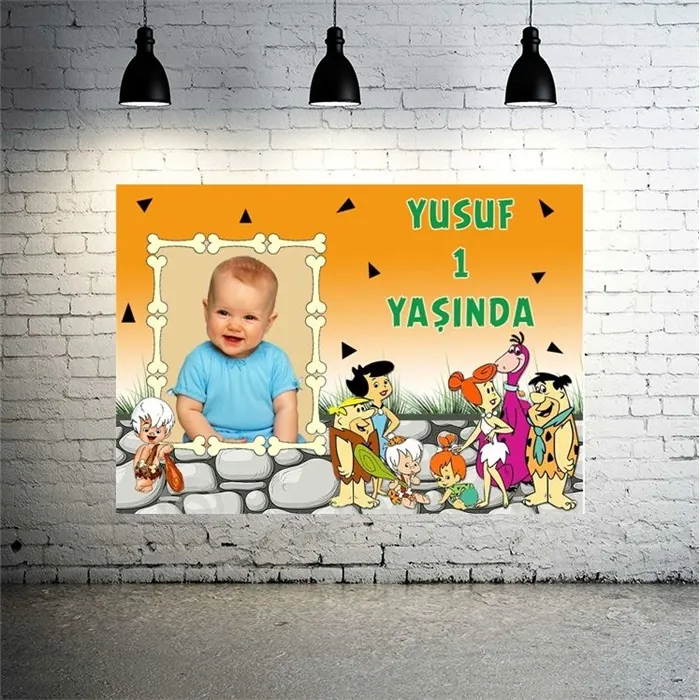 Kişiye Özel Taş Devri Afiş