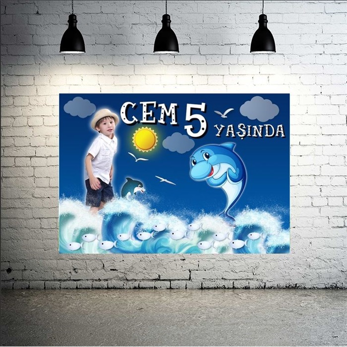 Kişiye Özel Yunus Afiş