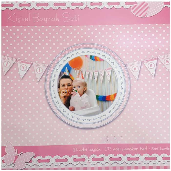 Kız Kişisel Bayrak Seti