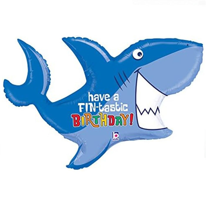 Have A Fantastic Birthday Köpekbalığı Folyo Balon