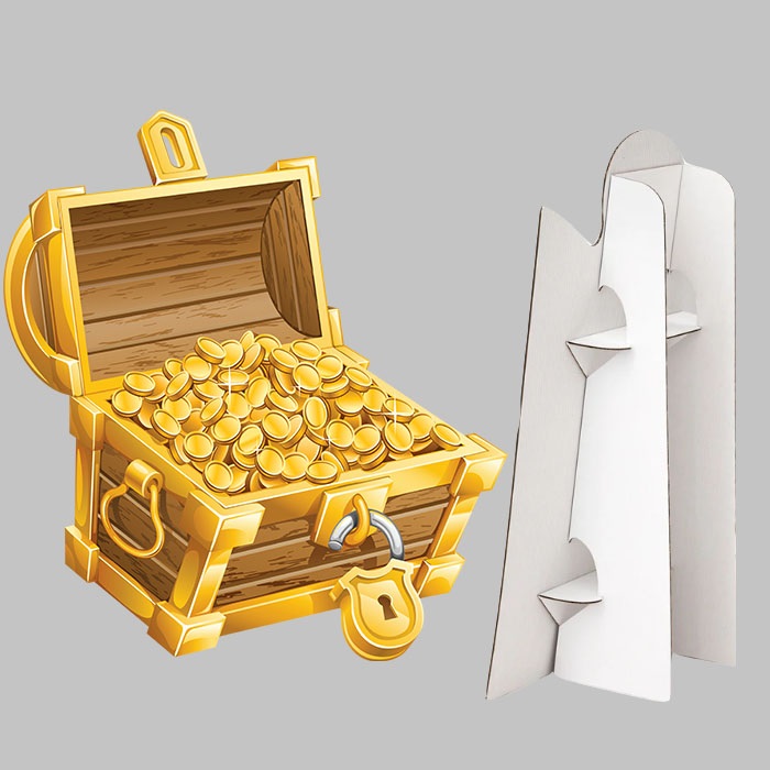 Korsan Altın Kasa Ayaklı Pano