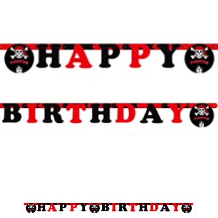 Korsan Happy Birthday Yazı