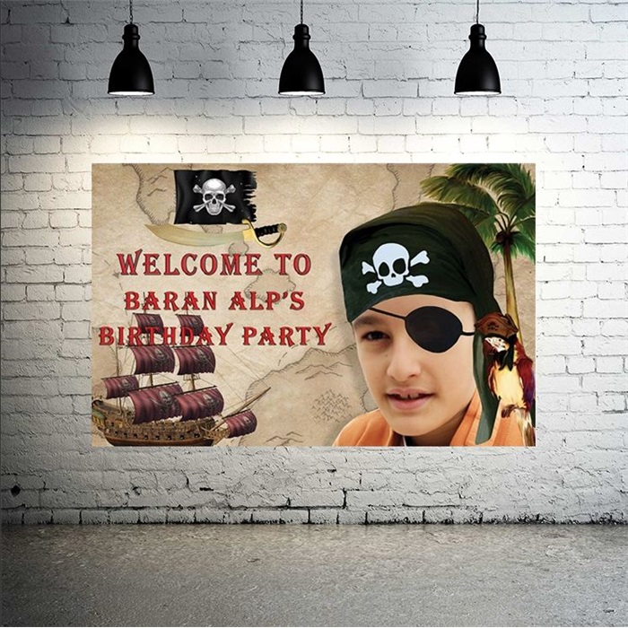 Korsan Kişiye Özel Afiş