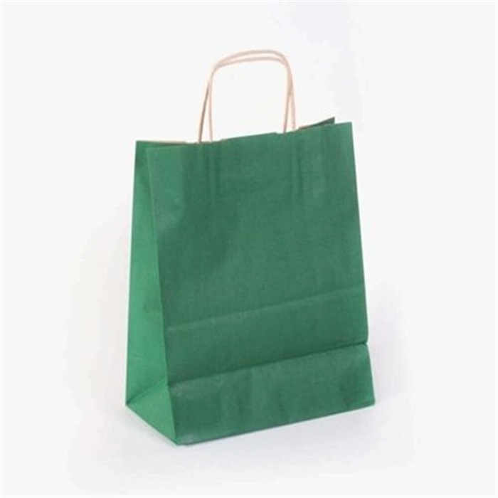 Koyu Yeşil Kraft Çanta