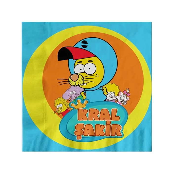 Kral Şakir Temalı Peçete