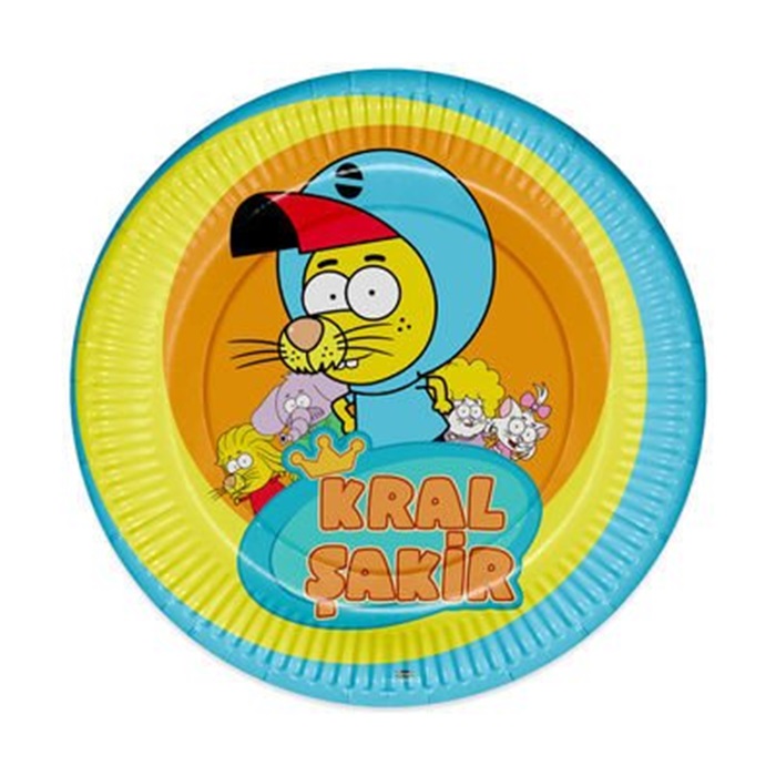 Kral Şakir Temalı Tabak