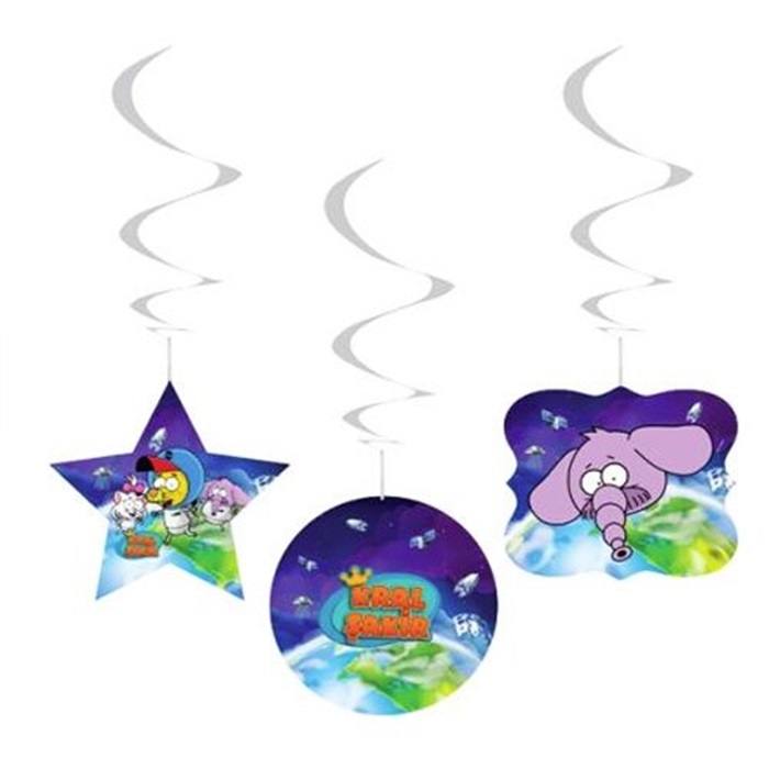 Kral Şakir Uzayda Asma Süs