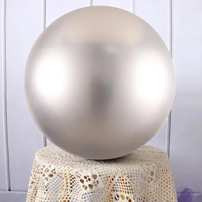 Krom Balon Jumbo Gümüş Balon