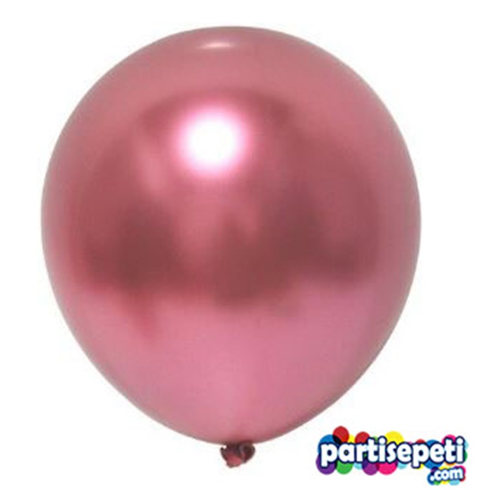 Rose Gold Renkli Krom Balon