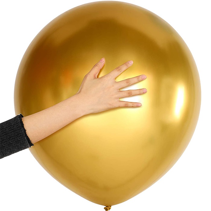 Krom Gold Renkli Jumbo Balon