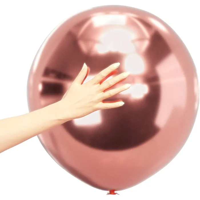 Krom Rose Gold Renkli Jumbo Balon