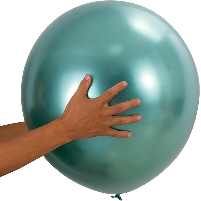 Krom Yeşil Renkli Jumbo Balon