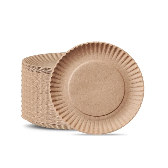 Küçük Kraft Karton Tabak