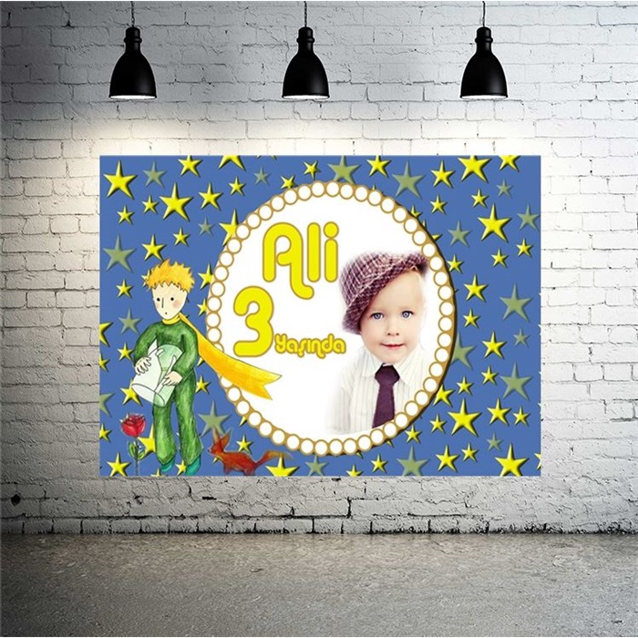 Küçük Prens Kişiye Özel Afiş