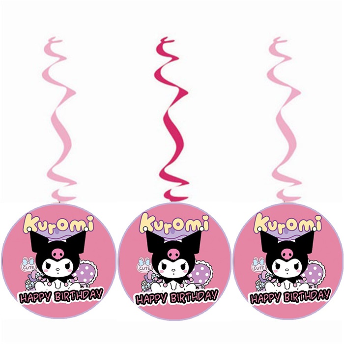 Kuromi Temalı Asma İp Süs