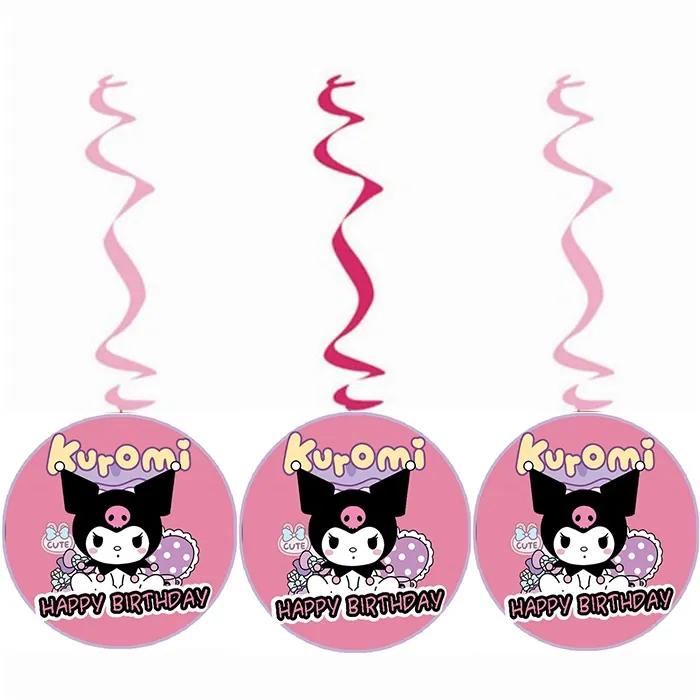 Kuromi Temalı Asma İp Süs