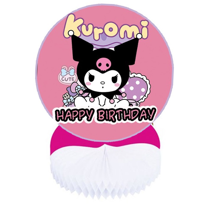 Kuromi Temalı Masa Süsü