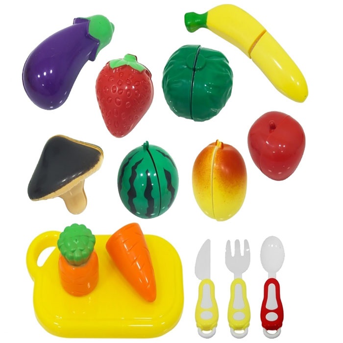 Kutulu Meyve Ve Sebze Kesme Oyuncak