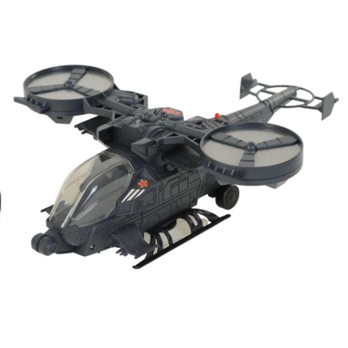 Kutulu Pilli Işıklı Helikopter