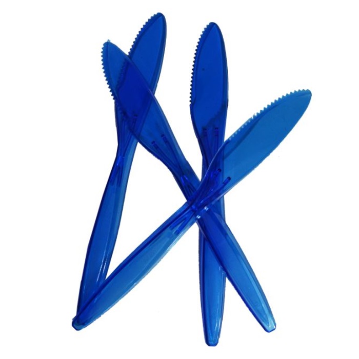 Lacivert Şeffaf Bıçak