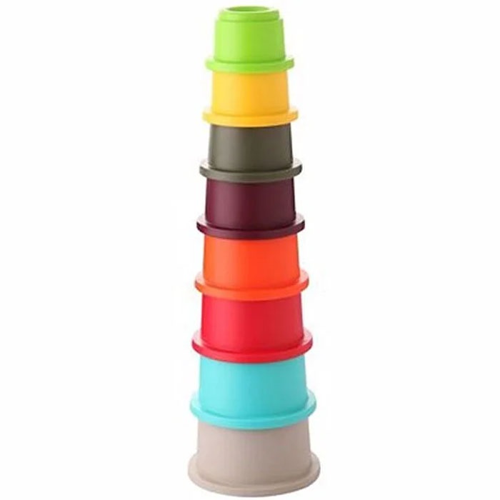 Lc Eğitici Renkli Yuvarlak Kaplar