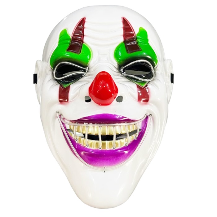 Led Işıklı Palyaço Parti Maske