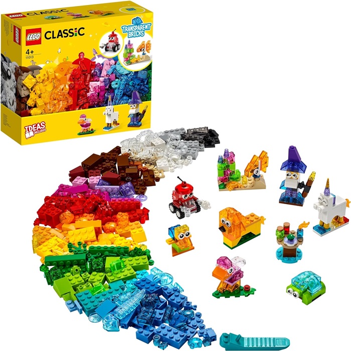 Lego Classic Yaratıcı Şeffaf Yapım Parçaları