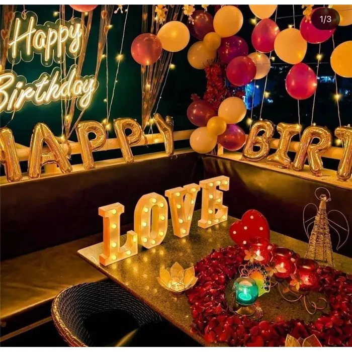 Love Yazılı Işıklı Harf Dekoratif Aydınlatma