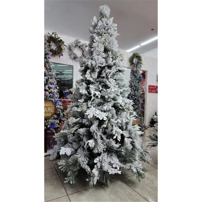 270 Cm Lüks Karlı Yılbaşı Çam Ağacı