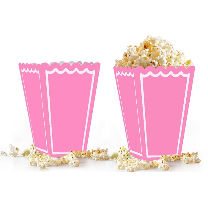 Makaron Pembe Renkli Mısır Kutusu