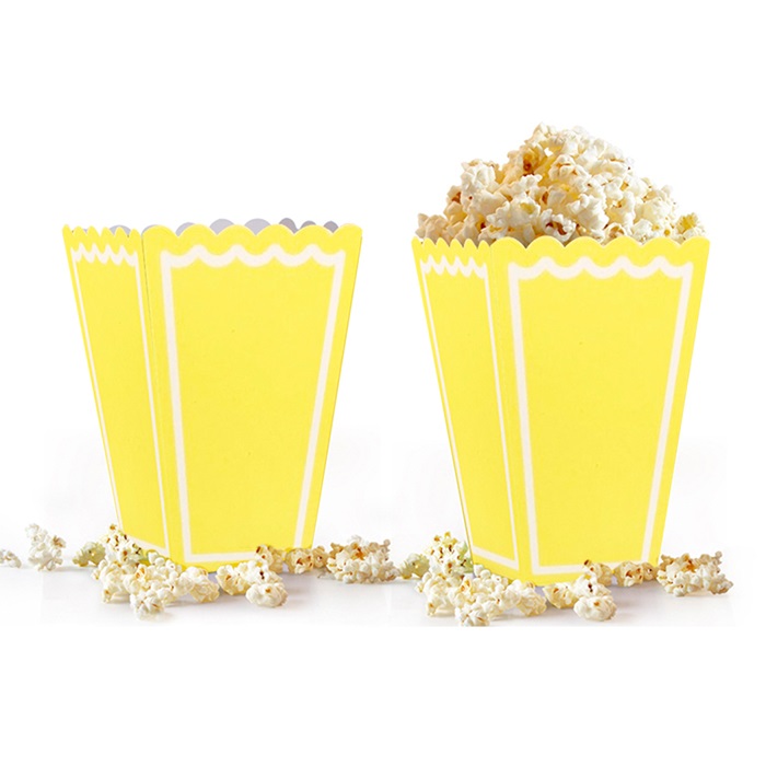 Makaron Sarı Renkli Mısır Kutusu