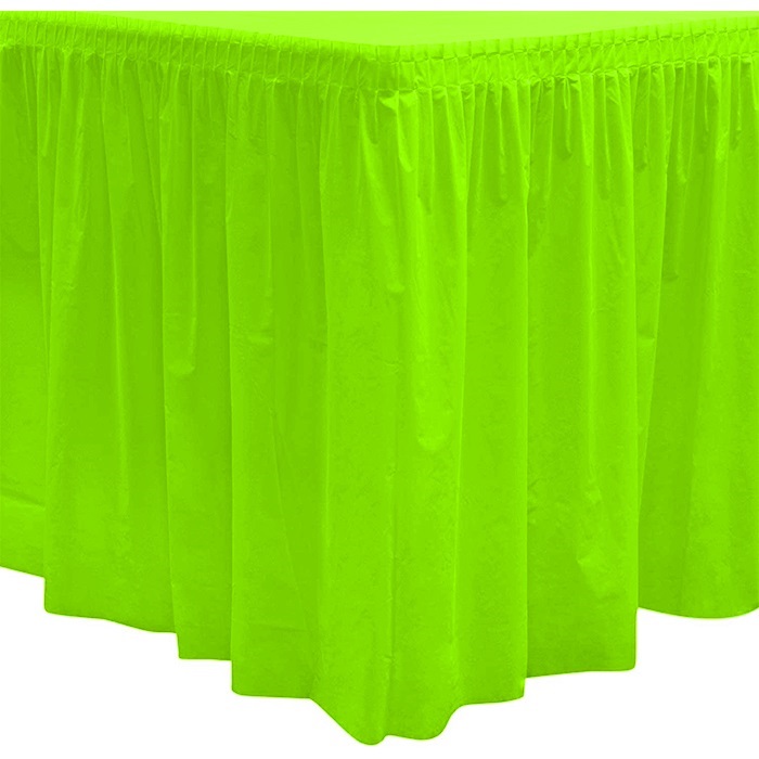 Açık Yeşil Renkli Plastik Eteği