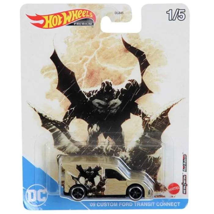 Mattel Hot Wheels Dc Premium 09 Custom Ford Transit Connect